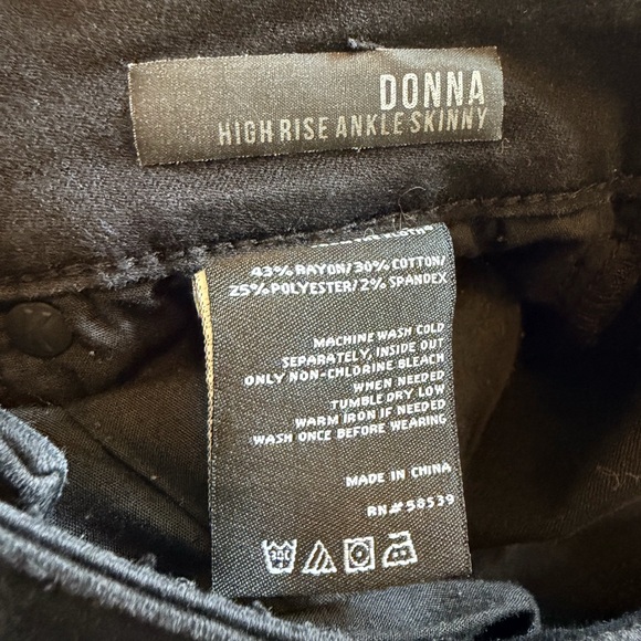 Kut from the Kloth High Rise Black Jeans - Picture 4 of 5